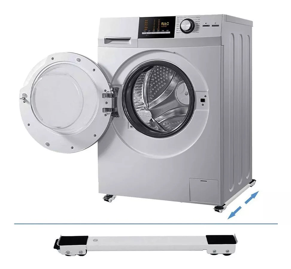 Soporte Móvil Ajustable Para Lavadora y Nevera