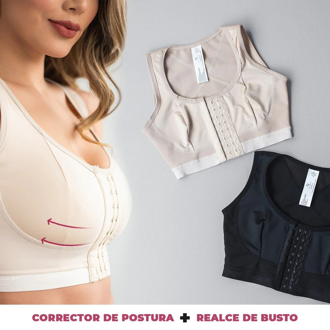 Brasier Invisible Corrector de Postura y Realce