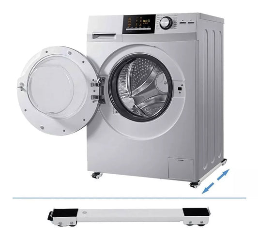 Soporte Móvil Ajustable Para Lavadora y Nevera